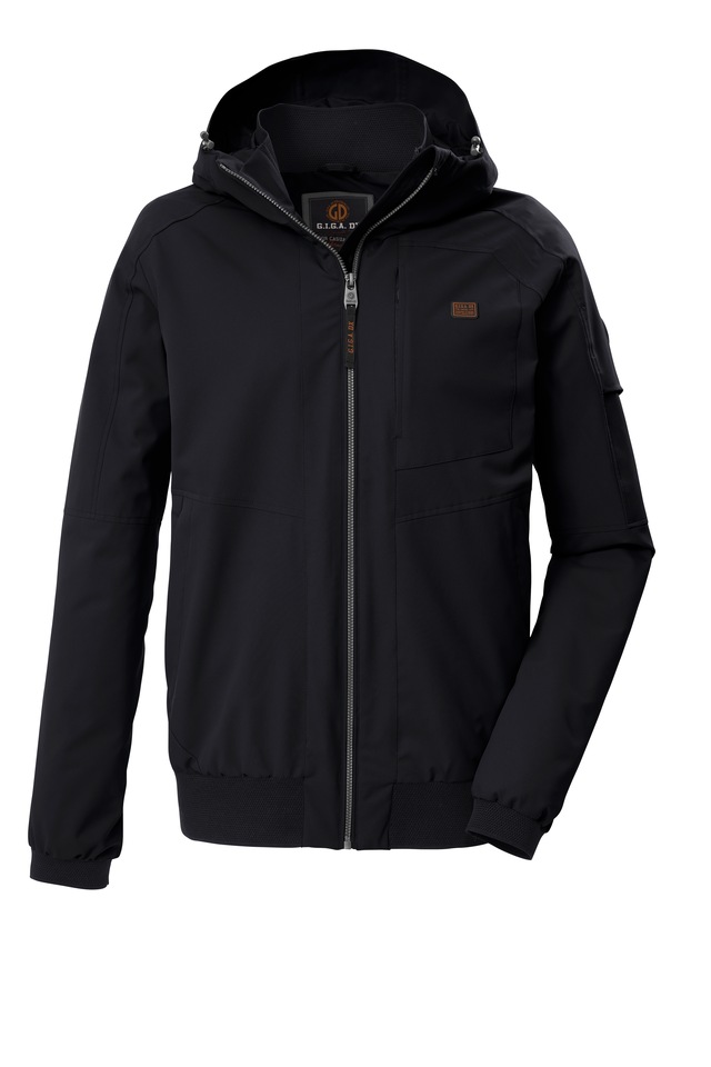 G.I.G.A. DX by killtec Blouson »GS 107 MN BLSN« Verstellbare Schirmkapuze, winddicht, wasserabweisend, atmungsaktiv