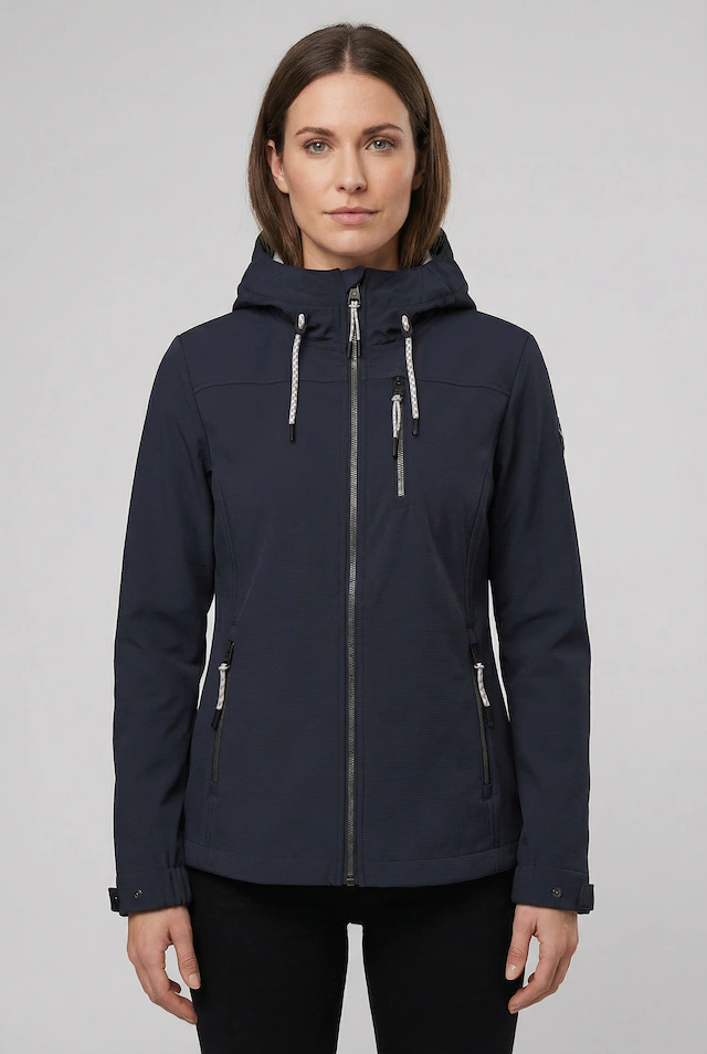 G.I.G.A. DX by killtec Softshelljacke »GS 111 WMN SFTSHLL JCKT« mit regulierbarer Kapuze, atmungsaktiv, wasserabweisend, winddicht