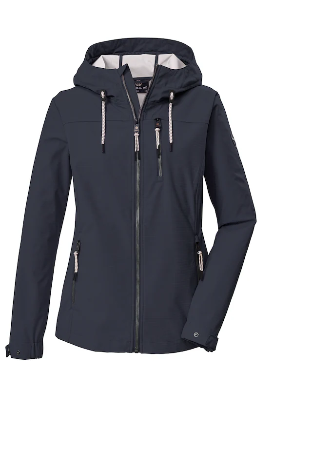 G.I.G.A. DX by killtec Softshelljacke »GS 111 WMN SFTSHLL JCKT« mit regulierbarer Kapuze, atmungsaktiv, wasserabweisend, winddicht