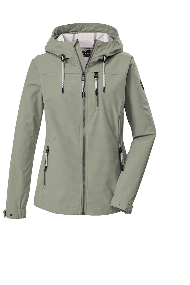 G.I.G.A. DX by killtec Softshelljacke »GS 111 WMN SFTSHLL JCKT« mit regulierbarer Kapuze, atmungsaktiv, wasserabweisend, winddicht