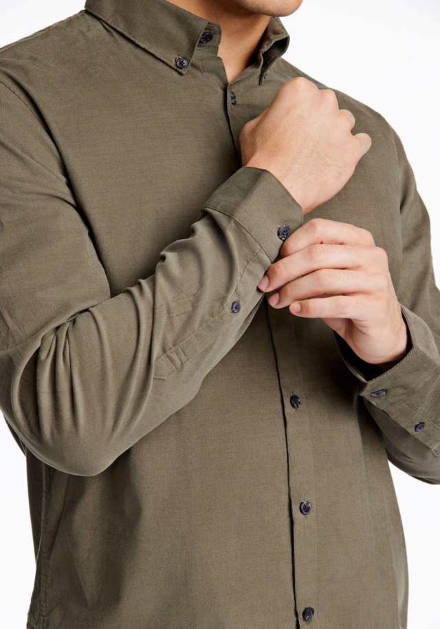 LINDBERGH Langarmhemd »Cordhemd (Langarm) Relaxed Fit«