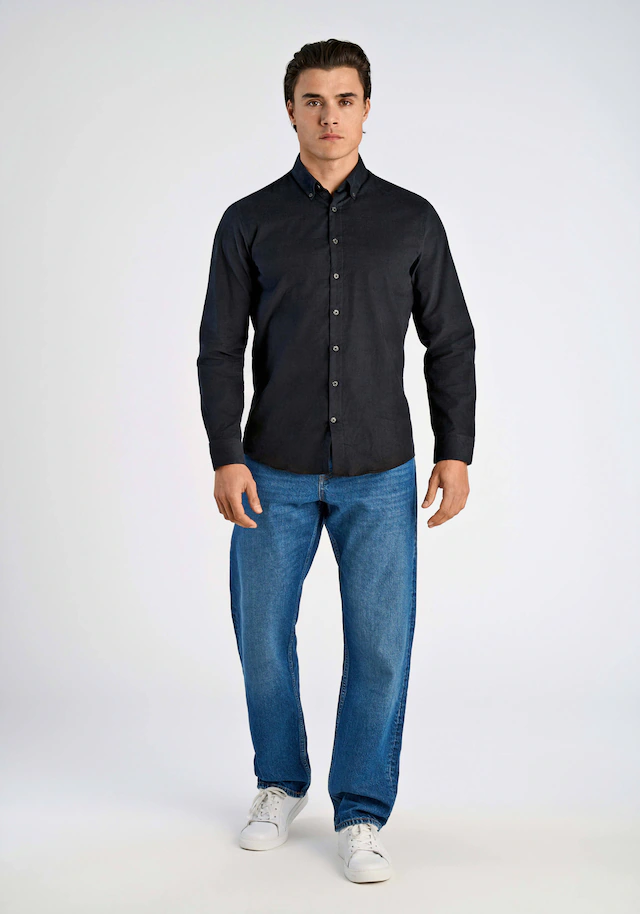 LINDBERGH Langarmhemd »Cordhemd (Langarm) Relaxed Fit«