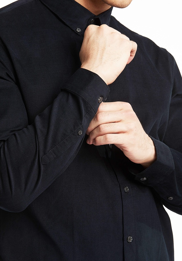 LINDBERGH Langarmhemd »Cordhemd (Langarm) Relaxed Fit«