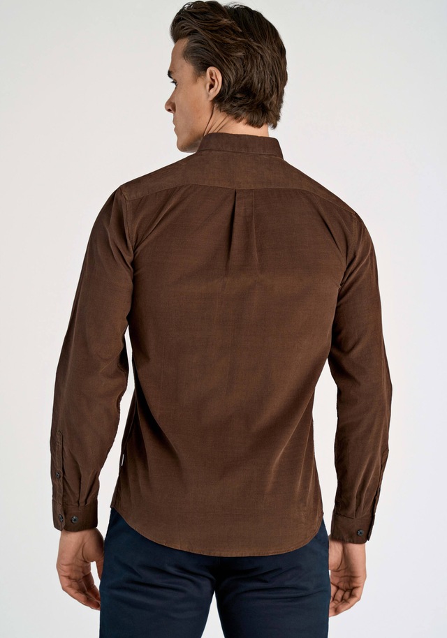 LINDBERGH Langarmhemd »Cordhemd (Langarm) Relaxed Fit«