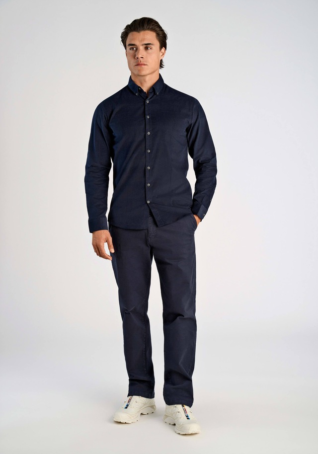 LINDBERGH Langarmhemd »Cordhemd (Langarm) Relaxed Fit«