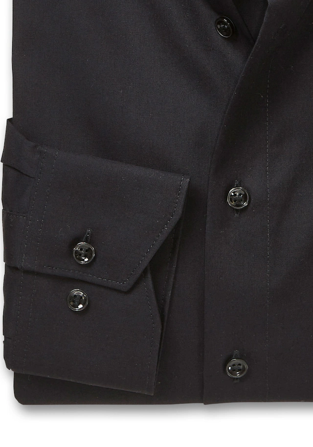 MARVELIS Langarmhemd modern fit, Businesshemd, bügelfrei, New-Kentkragen