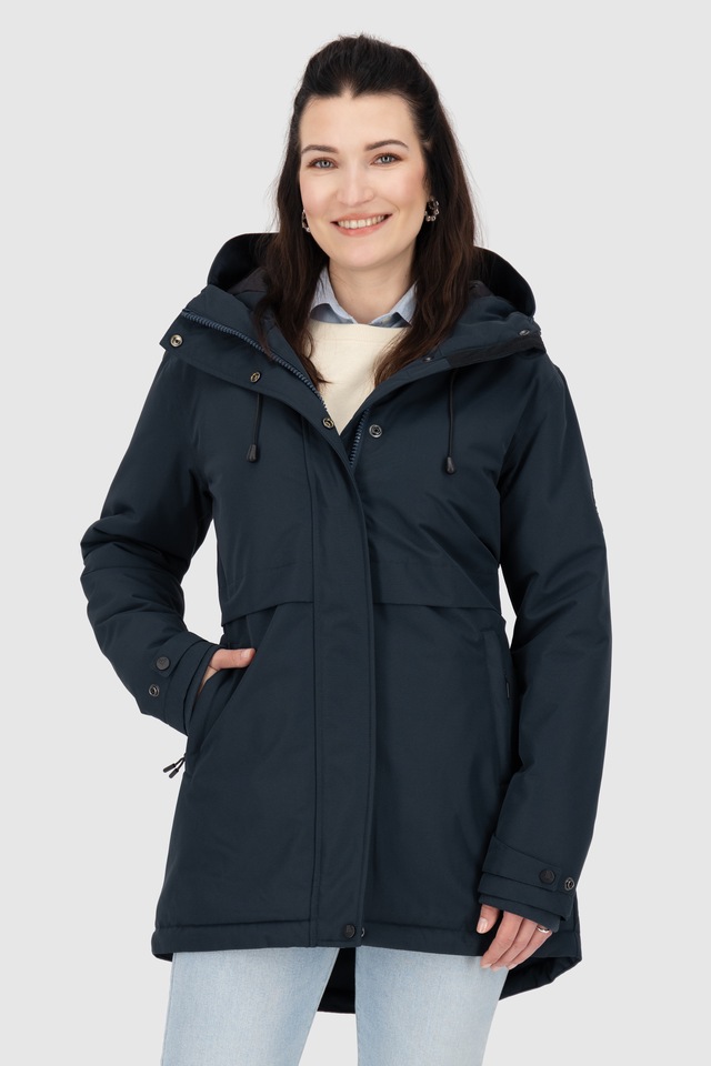 Alife & Kickin Winterjacke »Damen MarlyAK A Winterjacke, Jacke« Leicht taillierte Jacke mit Ärmelbündchen und Kapuze
