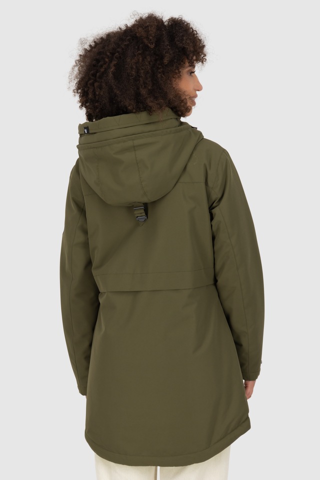 Alife & Kickin Winterjacke »Damen MarlyAK A Winterjacke, Jacke« Leicht taillierte Jacke mit Ärmelbündchen und Kapuze
