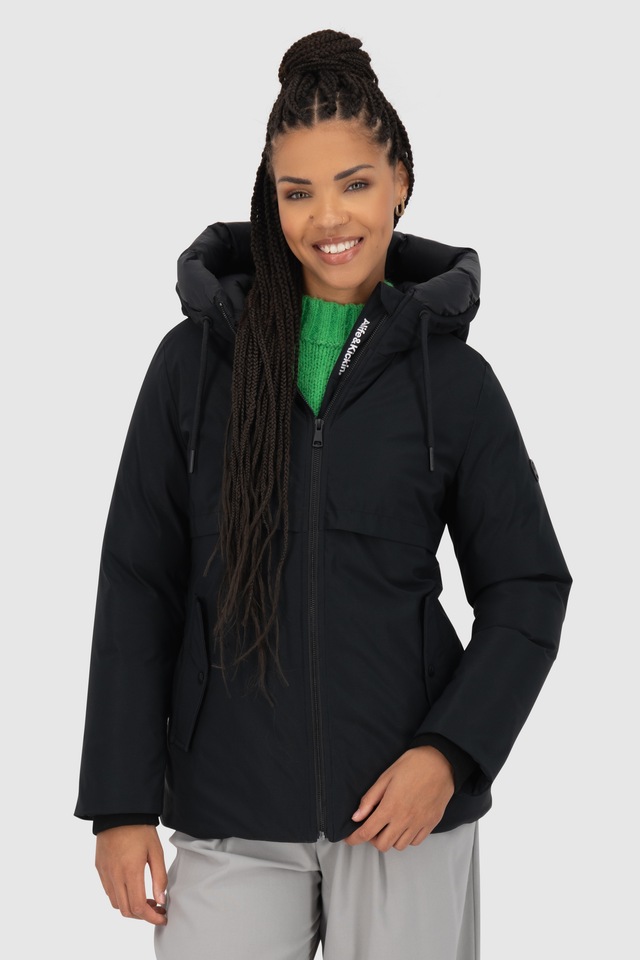 Alife & Kickin Winterjacke »Damen CicelyAK A Winterjacke, gefütterte Jacke« Kurze warme Damenwinterjacke mit gefütterter Kapuze