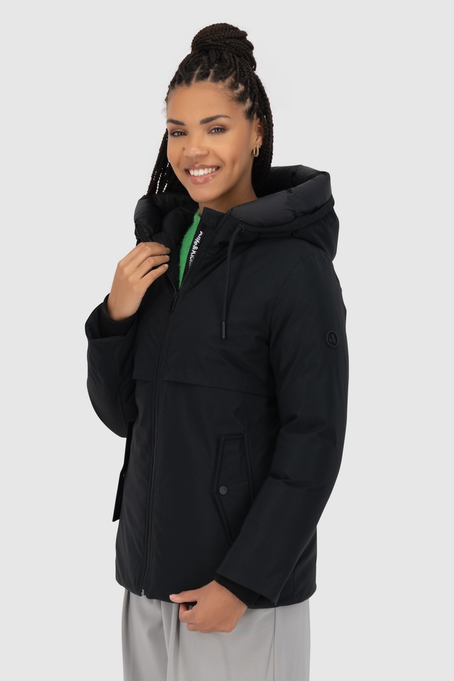 Alife & Kickin Winterjacke »Damen CicelyAK A Winterjacke, gefütterte Jacke« Kurze warme Damenwinterjacke mit gefütterter Kapuze