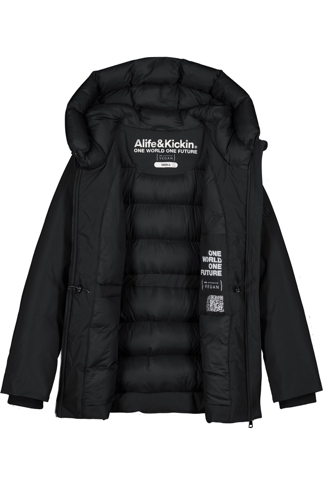 Alife & Kickin Winterjacke »Damen CicelyAK A Winterjacke, gefütterte Jacke« Kurze warme Damenwinterjacke mit gefütterter Kapuze