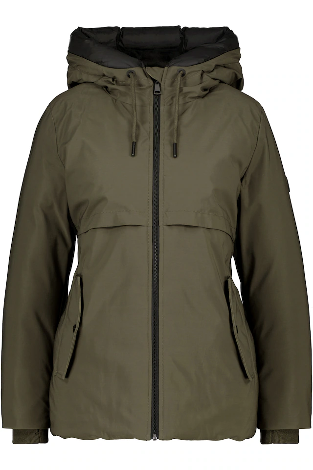 Alife & Kickin Winterjacke »Damen CicelyAK A Winterjacke, gefütterte Jacke« Kurze warme Damenwinterjacke mit gefütterter Kapuze