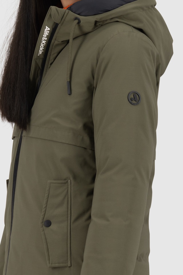 Alife & Kickin Winterjacke »Damen CicelyAK A Winterjacke, gefütterte Jacke« Kurze warme Damenwinterjacke mit gefütterter Kapuze
