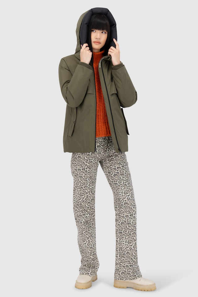 Alife & Kickin Winterjacke »Damen CicelyAK A Winterjacke, gefütterte Jacke« Kurze warme Damenwinterjacke mit gefütterter Kapuze