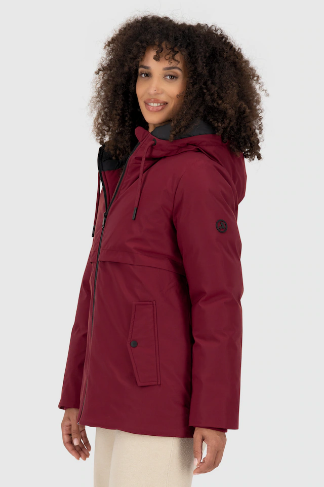 Alife & Kickin Winterjacke »Damen CicelyAK A Winterjacke, gefütterte Jacke« Kurze warme Damenwinterjacke mit gefütterter Kapuze