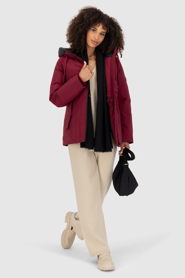 Alife & Kickin Winterjacke »Damen CicelyAK A Winterjacke, gefütterte Jacke« Kurze warme Damenwinterjacke mit gefütterter Kapuze