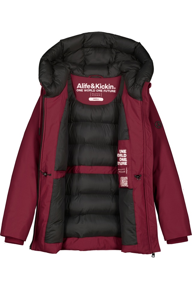 Alife & Kickin Winterjacke »Damen CicelyAK A Winterjacke, gefütterte Jacke« Kurze warme Damenwinterjacke mit gefütterter Kapuze