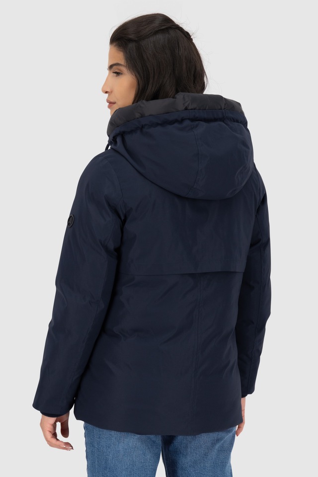 Alife & Kickin Winterjacke »Damen CicelyAK A Winterjacke, gefütterte Jacke« Kurze warme Damenwinterjacke mit gefütterter Kapuze