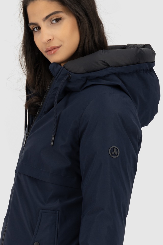 Alife & Kickin Winterjacke »Damen CicelyAK A Winterjacke, gefütterte Jacke« Kurze warme Damenwinterjacke mit gefütterter Kapuze