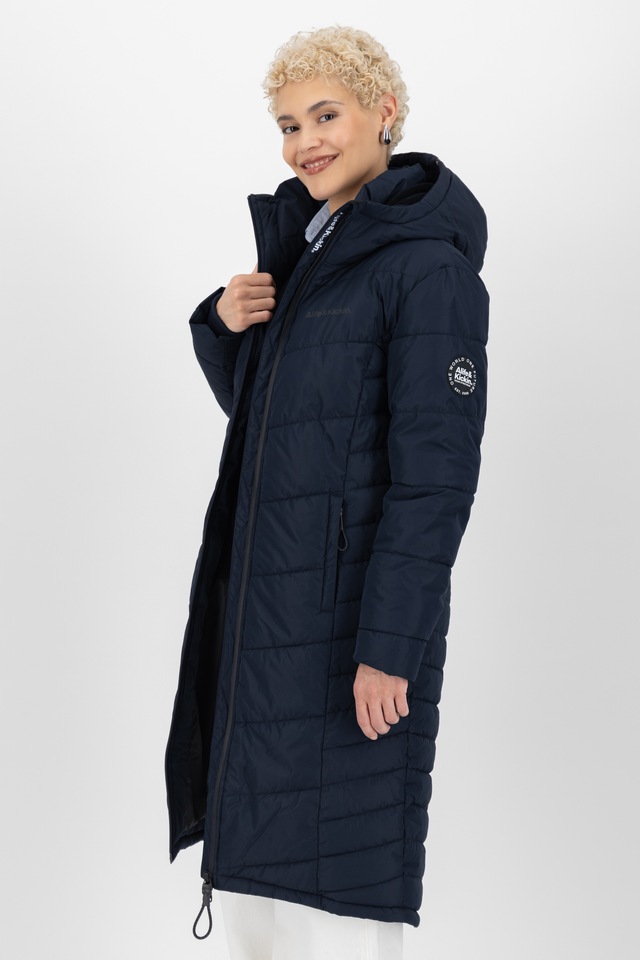 Alife & Kickin Winterjacke »Damen VedaAK A Parka Winterjacke, gefütterte Jacke« Leichter gefütterter Mantel mit weichem Teddyfell Innenfutter