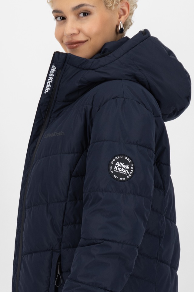 Alife & Kickin Winterjacke »Damen VedaAK A Parka Winterjacke, gefütterte Jacke« Leichter gefütterter Mantel mit weichem Teddyfell Innenfutter