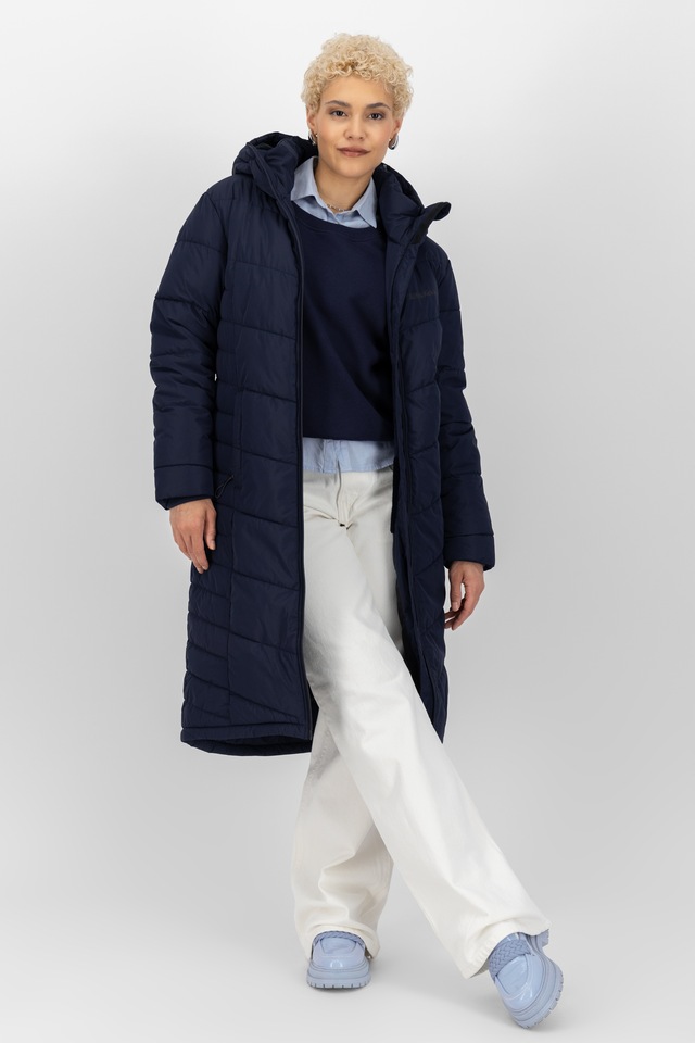 Alife & Kickin Winterjacke »Damen VedaAK A Parka Winterjacke, gefütterte Jacke« Leichter gefütterter Mantel mit weichem Teddyfell Innenfutter