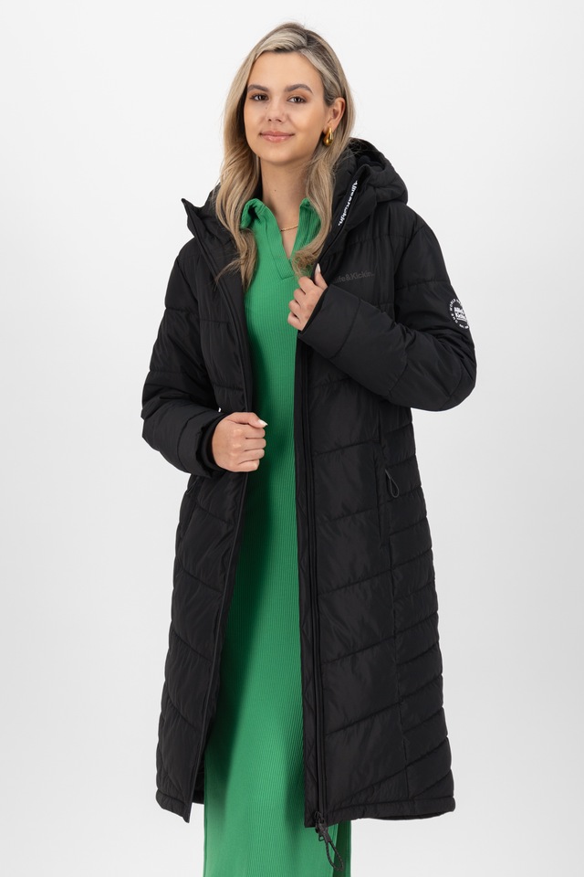 Alife & Kickin Winterjacke »Damen VedaAK A Parka Winterjacke, gefütterte Jacke« Leichter gefütterter Mantel mit weichem Teddyfell Innenfutter