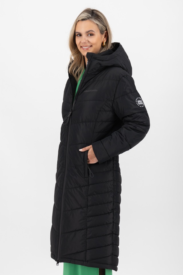 Alife & Kickin Winterjacke »Damen VedaAK A Parka Winterjacke, gefütterte Jacke« Leichter gefütterter Mantel mit weichem Teddyfell Innenfutter