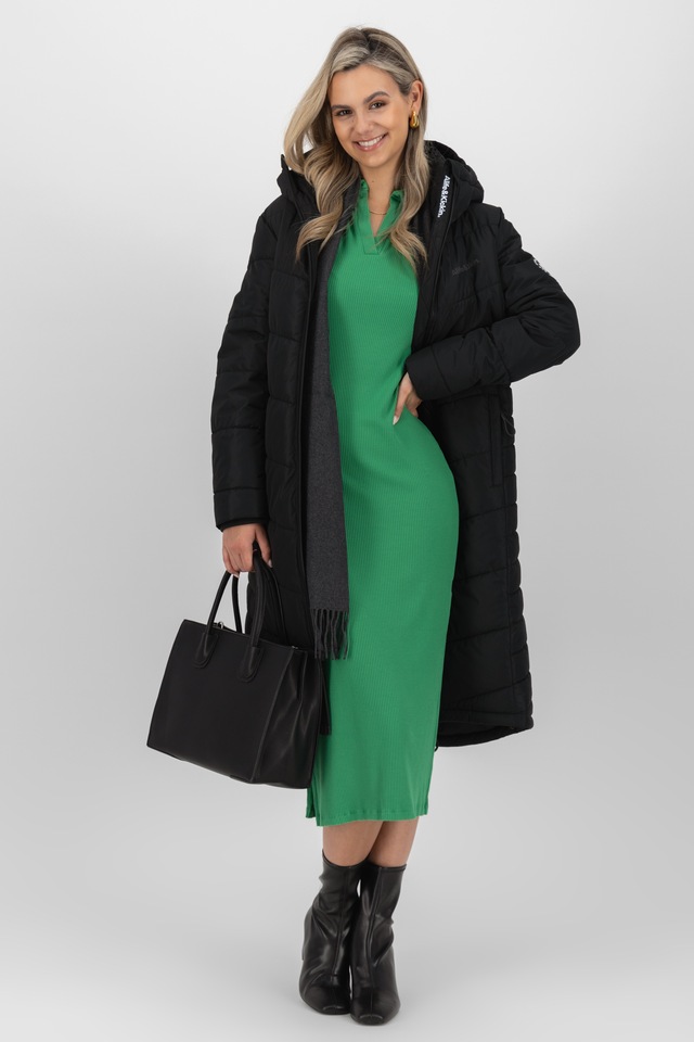 Alife & Kickin Winterjacke »Damen VedaAK A Parka Winterjacke, gefütterte Jacke« Leichter gefütterter Mantel mit weichem Teddyfell Innenfutter