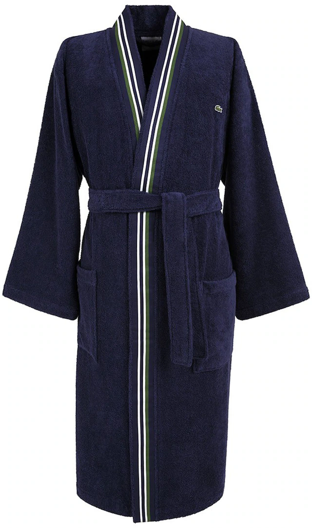 Lacoste Bademantel »LCLUB« 1 Stk. mit Label-Applikationen