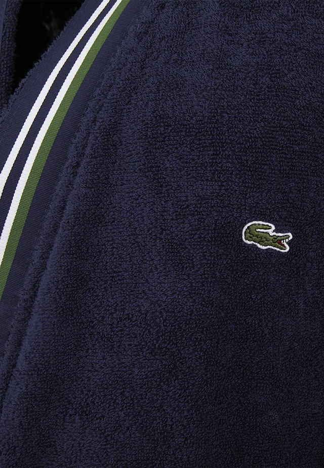 Lacoste Bademantel »LCLUB« 1 Stk. mit Label-Applikationen