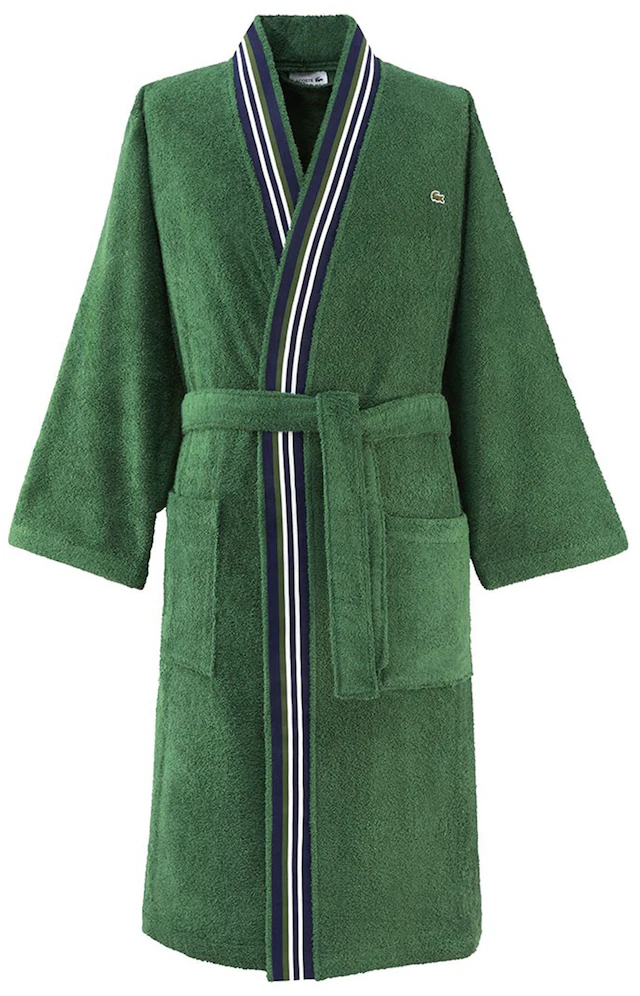 Lacoste Bademantel »LCLUB« 1 Stk. mit Label-Applikationen