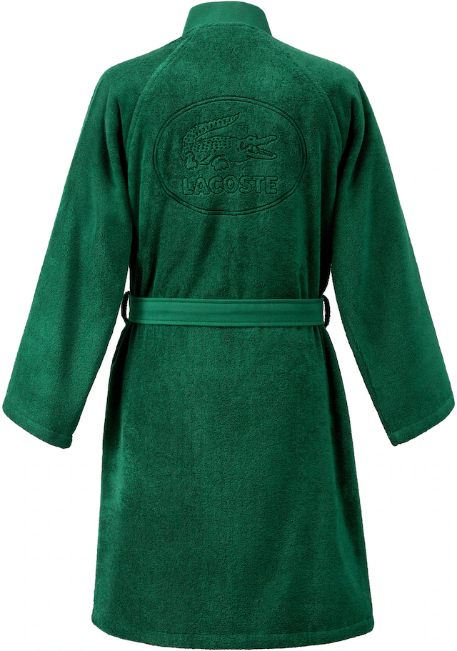 Lacoste Bademantel »LDEFILE« 1 Stk. Mit Logo-Stickerei auf der Rückseite, aus 100% Baumwolle