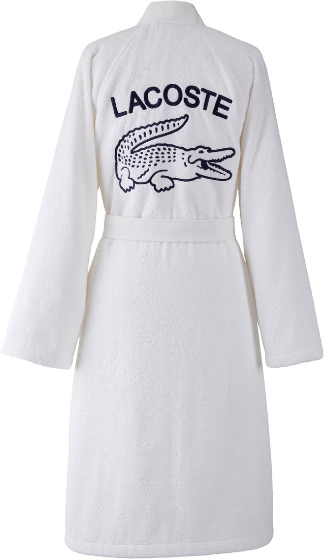 Lacoste Bademantel »LDEFILE« 1 Stk. Mit Logo-Stickerei auf der Rückseite, aus 100% Baumwolle