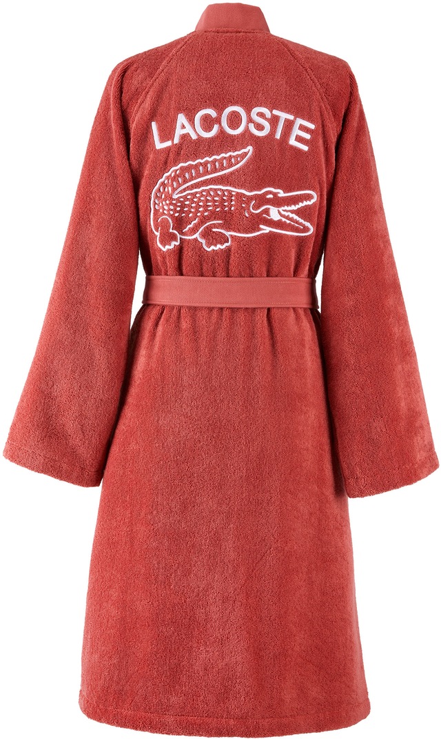 Lacoste Bademantel »LDEFILE« 1 Stk. Mit Logo-Stickerei auf der Rückseite, aus 100% Baumwolle