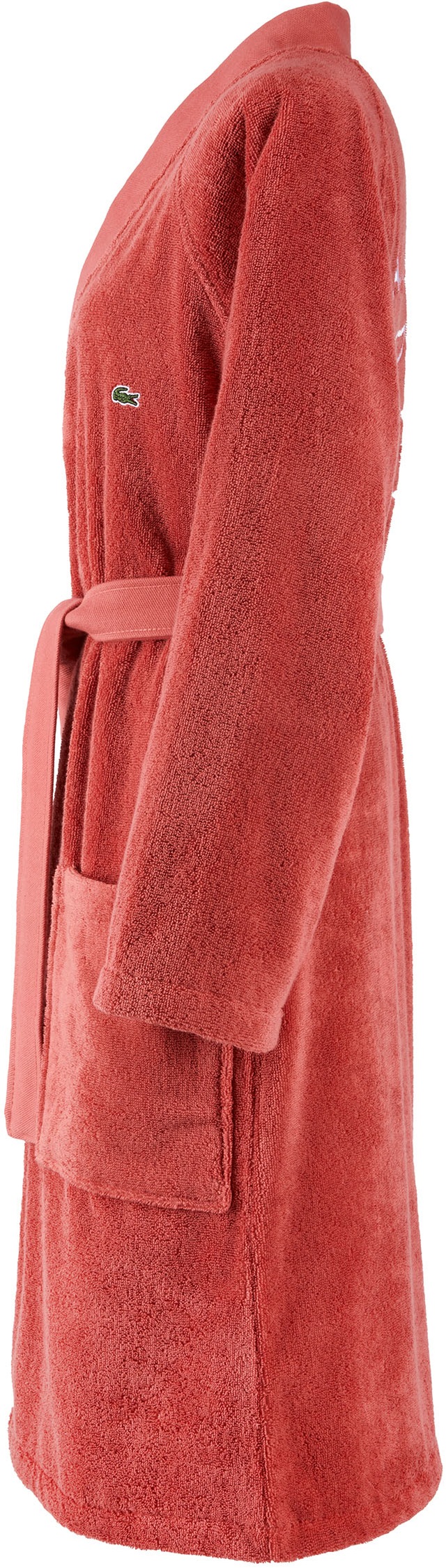 Lacoste Bademantel »LDEFILE« 1 Stk. Mit Logo-Stickerei auf der Rückseite, aus 100% Baumwolle