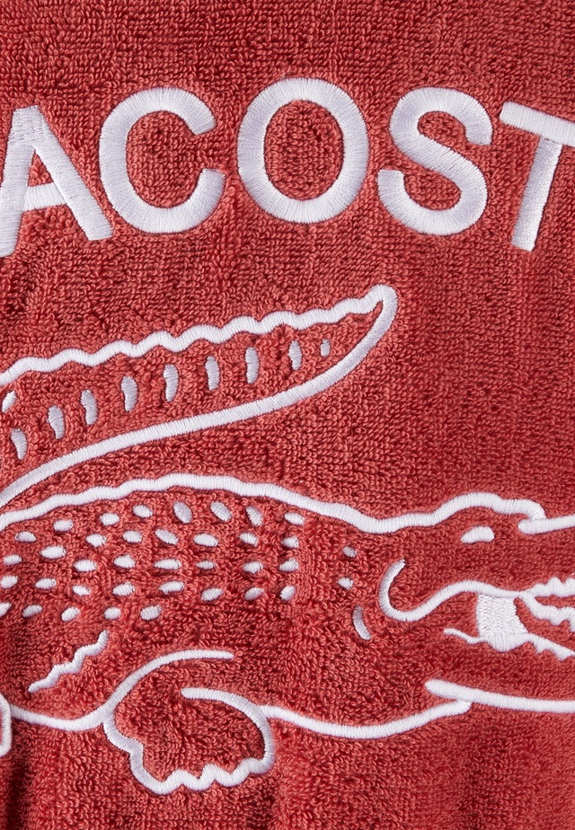 Lacoste Bademantel »LDEFILE« 1 Stk. Mit Logo-Stickerei auf der Rückseite, aus 100% Baumwolle