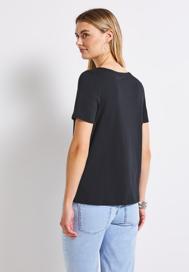 STREET ONE T-Shirt aus reiner Baumwolle