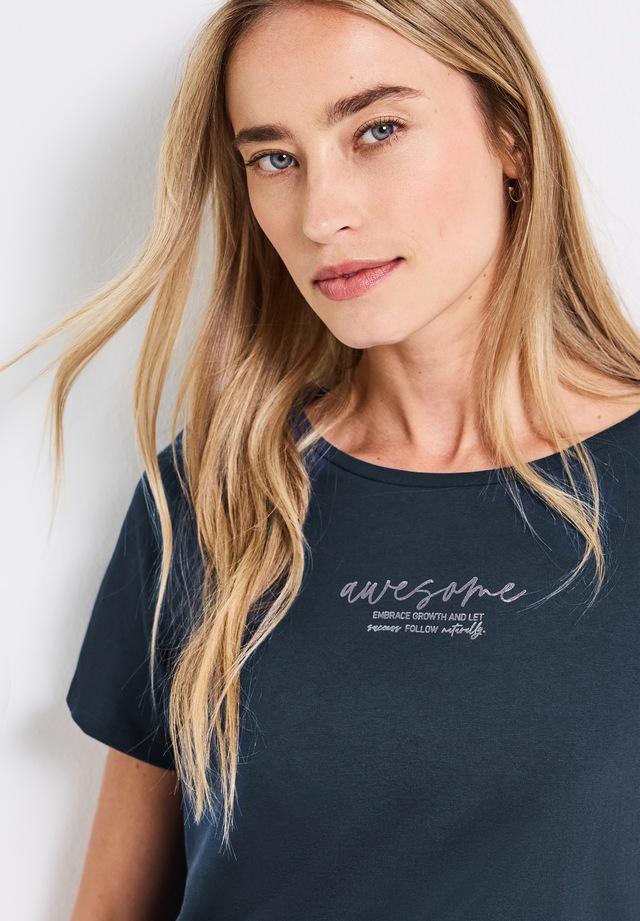STREET ONE T-Shirt aus reiner Baumwolle
