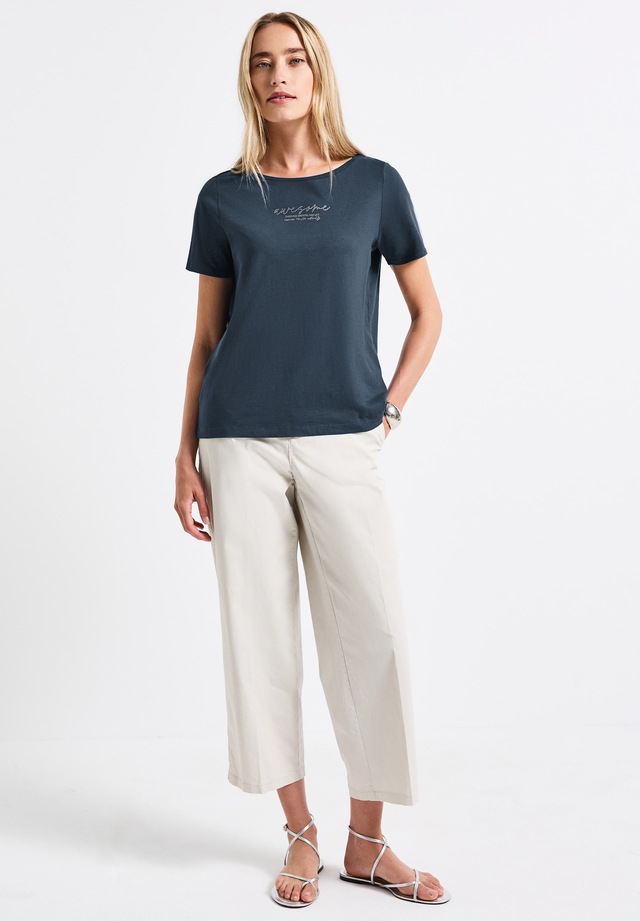 STREET ONE T-Shirt aus reiner Baumwolle
