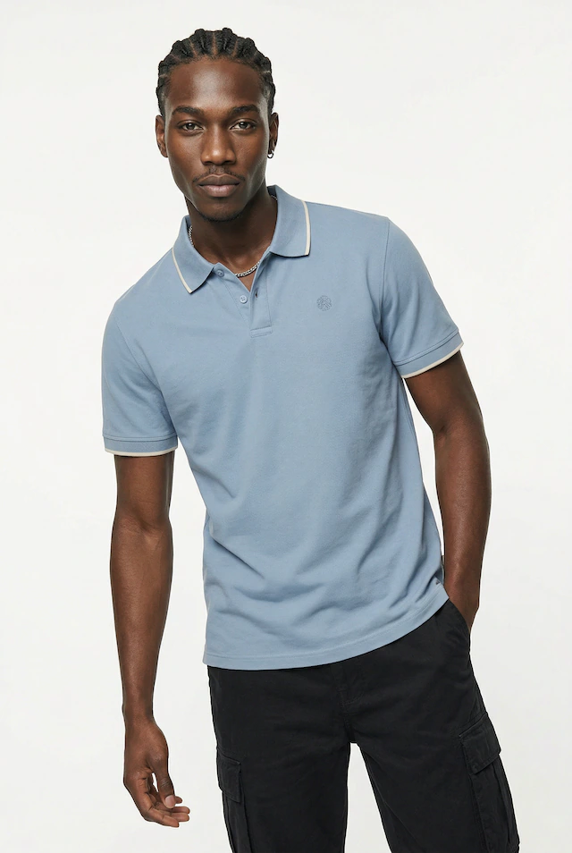 Blend Poloshirt »BHEDIN POLO S/S« mit Polokragen, aus Baumwolle und Jersey, Regular Fit, Kurzarm