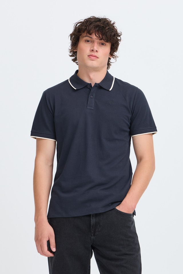 Blend Poloshirt »BHEDIN POLO S/S« mit Polokragen, aus Baumwolle und Jersey, Regular Fit, Kurzarm