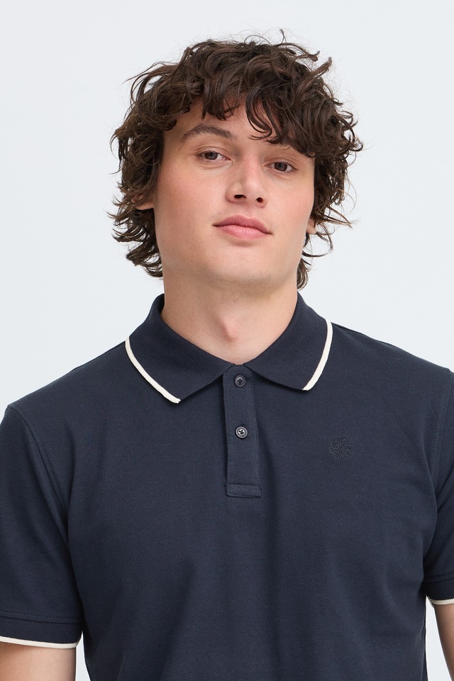 Blend Poloshirt »BHEDIN POLO S/S« mit Polokragen, aus Baumwolle und Jersey, Regular Fit, Kurzarm