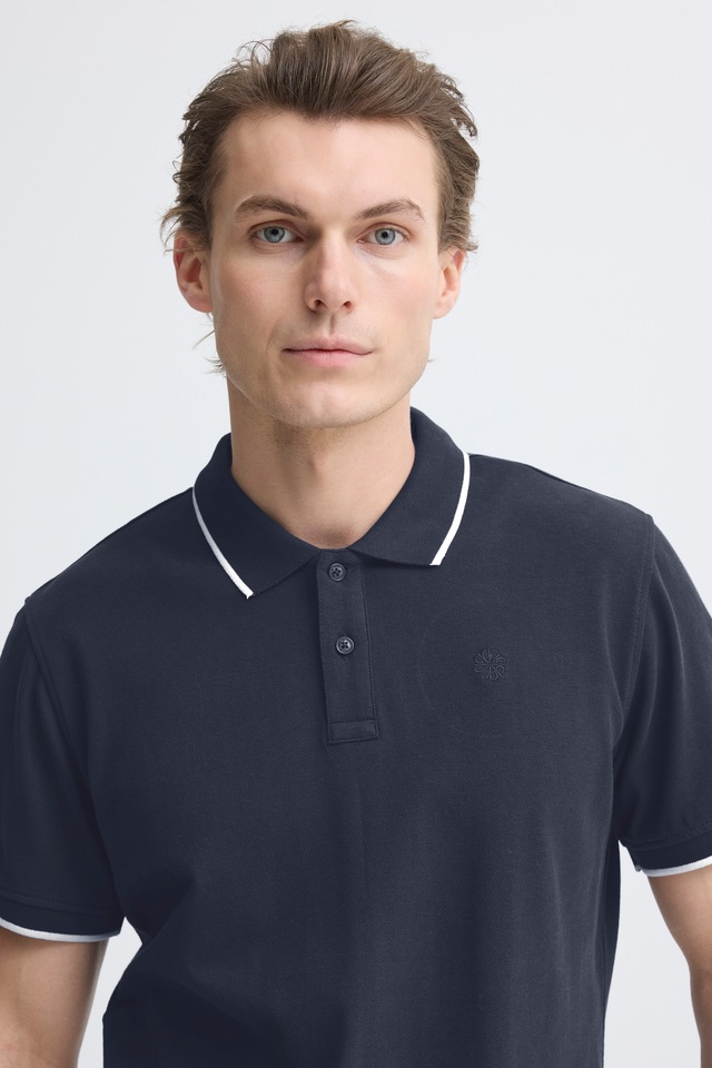 Blend Poloshirt »BHEDIN POLO S/S« mit Polokragen, aus Baumwolle und Jersey, Regular Fit, Kurzarm