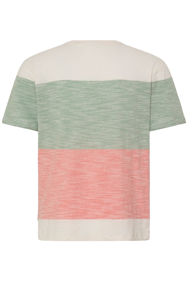 Blend T-Shirt »BHKEITH BLOCK S/S TEE« aus Single Jersey, Regular Fit, mit Rundhalsausschnitt