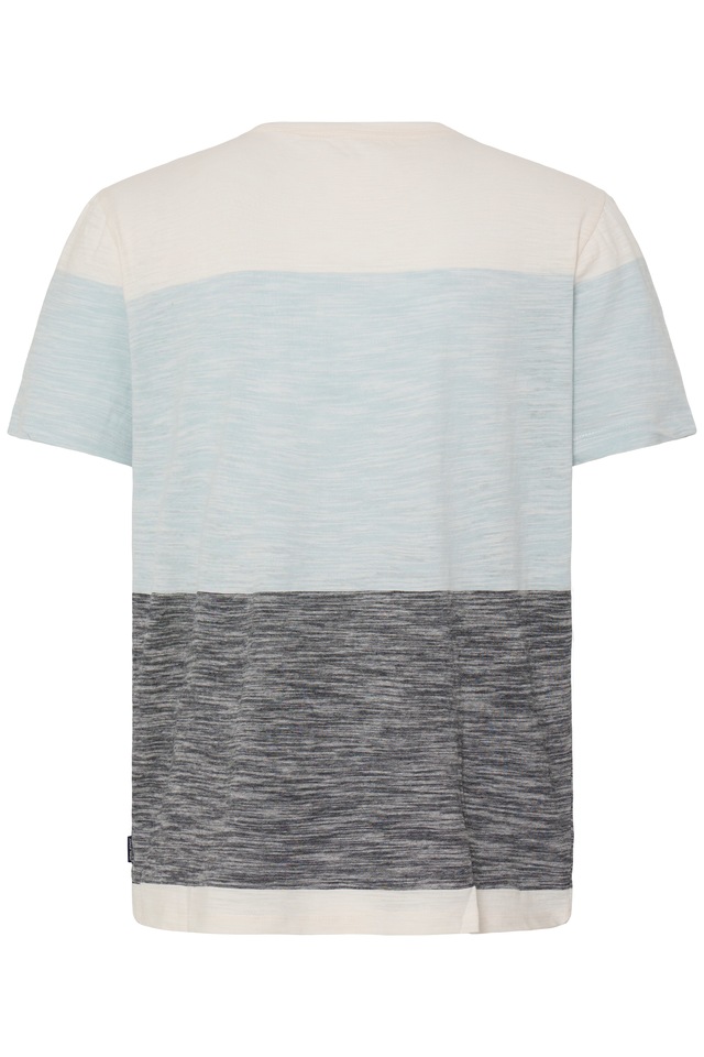 Blend T-Shirt »BHKEITH BLOCK S/S TEE« aus Single Jersey, Regular Fit, mit Rundhalsausschnitt