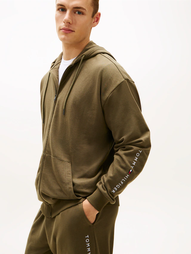 Tommy Hilfiger Underwear Sweatjacke Regular fit mit Kapuze