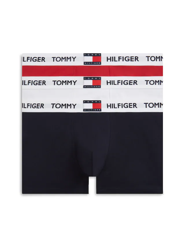 Tommy Hilfiger Underwear Trunk 3 Stk. Körpernahe Passform mit elastischem Bund