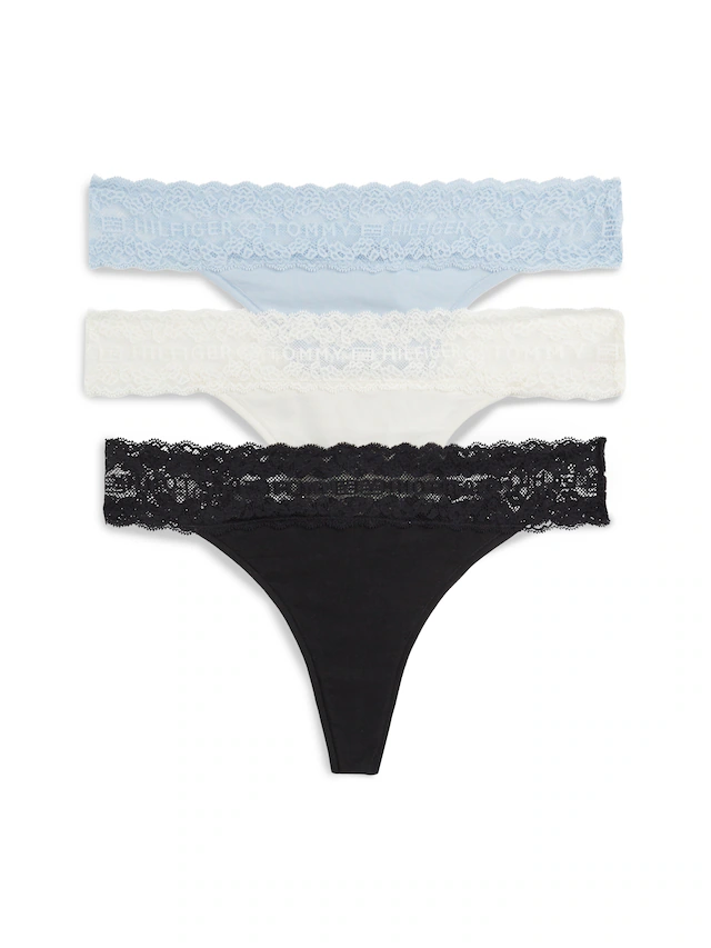 Tommy Hilfiger Underwear 3 Stk. Körpernahe Passform mit elastischem Spitzenbund