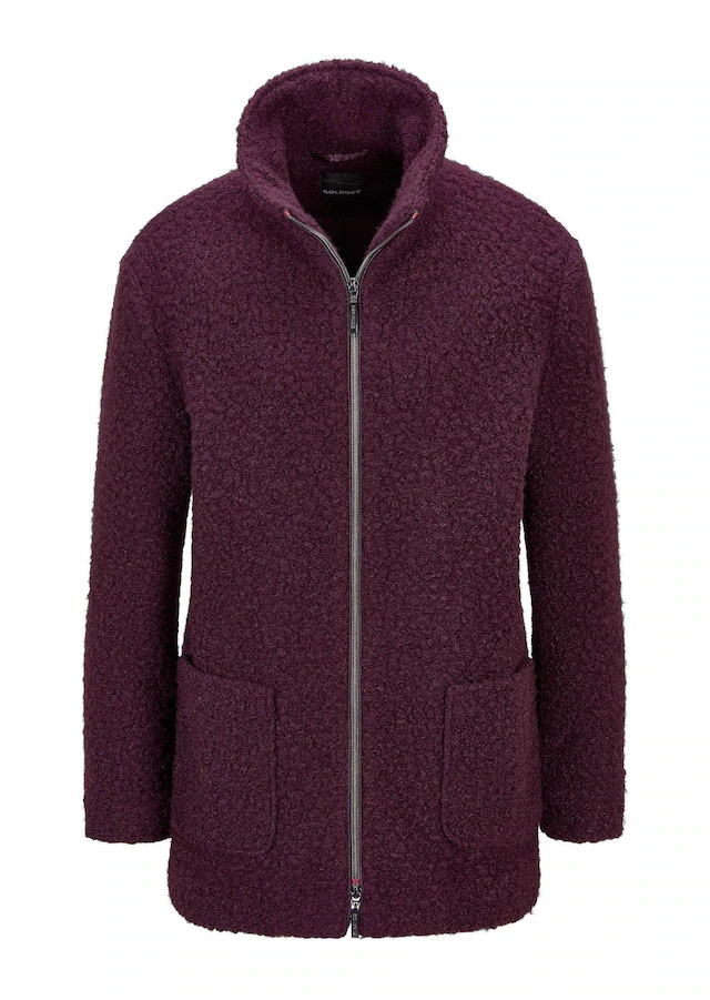 GOLDNER Blouson »Kurzgröße Stilvolle Kurzjacke mit Stehkragen« mit 2 aufgesetzten Taschen
